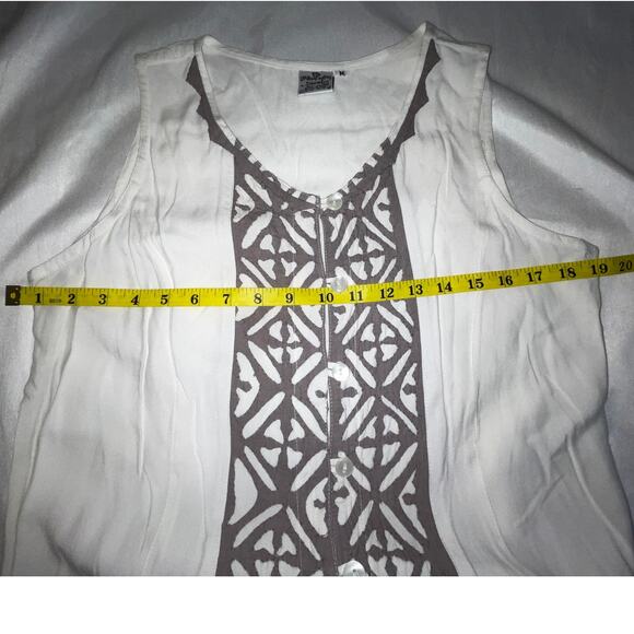 Vintage Parsley & Sage Dress with Quilted Detailing - Size M - Picture 6 of 9